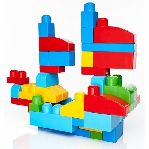 MEGA BLOKS CLASSIC AZUL - BOLSA 80 BLOCKS MATTEL